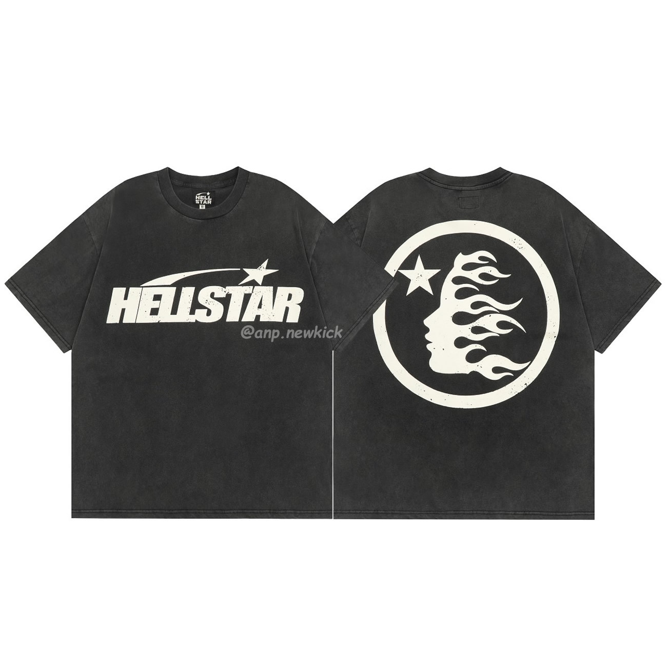 Hellstar Classic T Shirt Black White Fw23 (1) - newkick.app